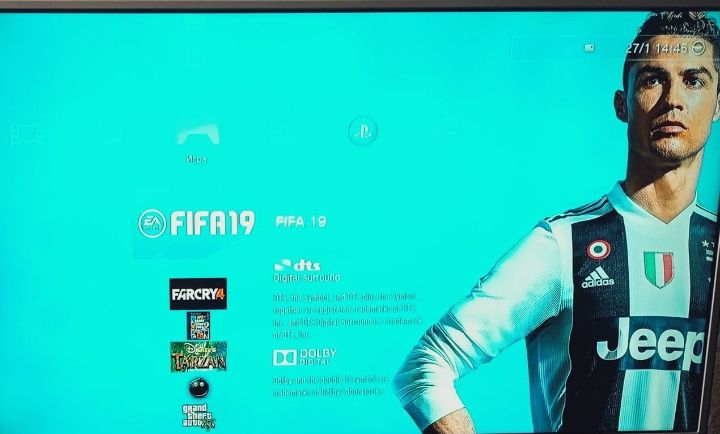 PS3 Slim 500гб (HEN, 45 игр)