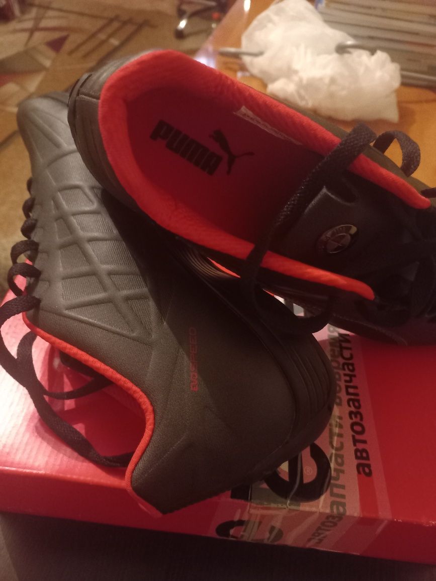 Кроссовки Puma мужские,новые,Чёрного цвета