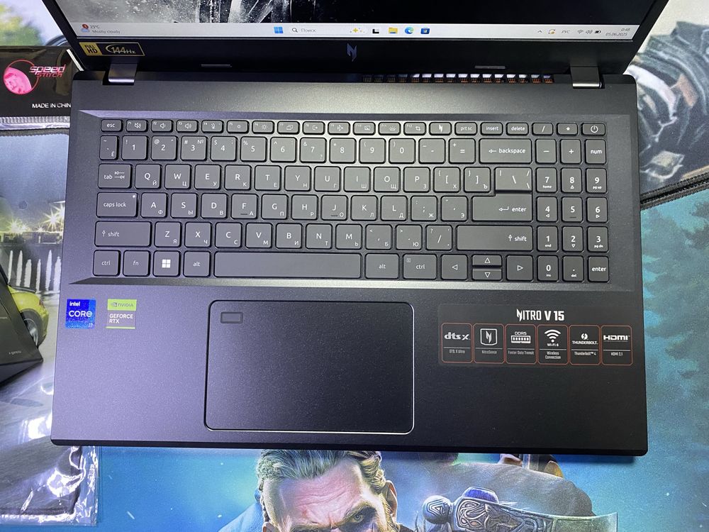 !!!МОЩНЫЙ!!! ACER NITRO V15 Core i7-13620H! 16GB! SSD 512GB! RTX 4050