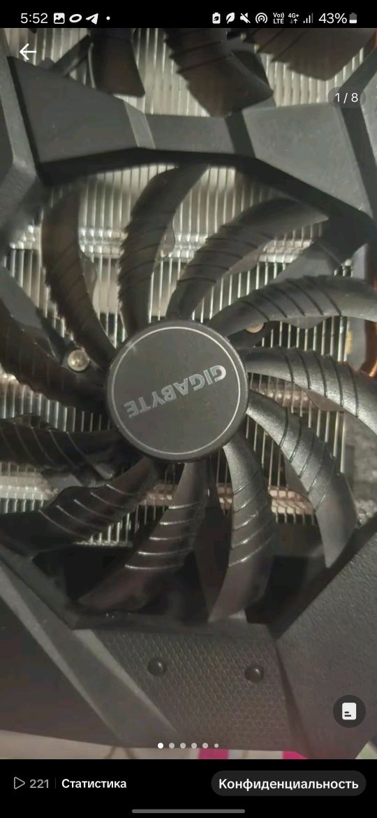 Видео карта 1660 TI[ИМЕЕТСЯ ТОРГ]