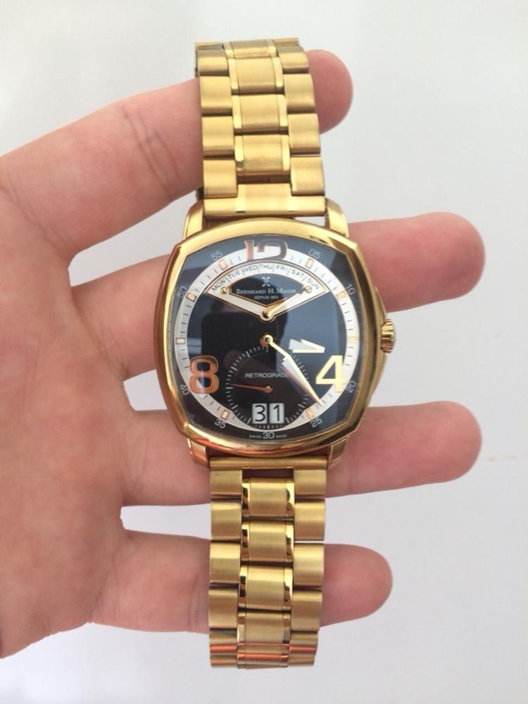Швейцарские часы Bernhard H.Mayer La Retrograde Gold