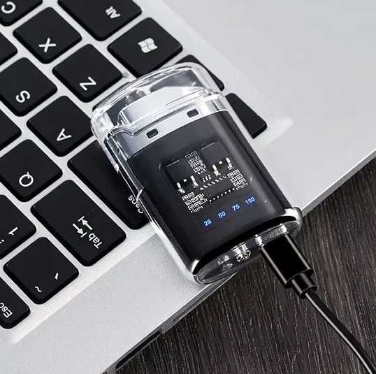 Зажигалка электронная. Заряжается от USB. Новая.
