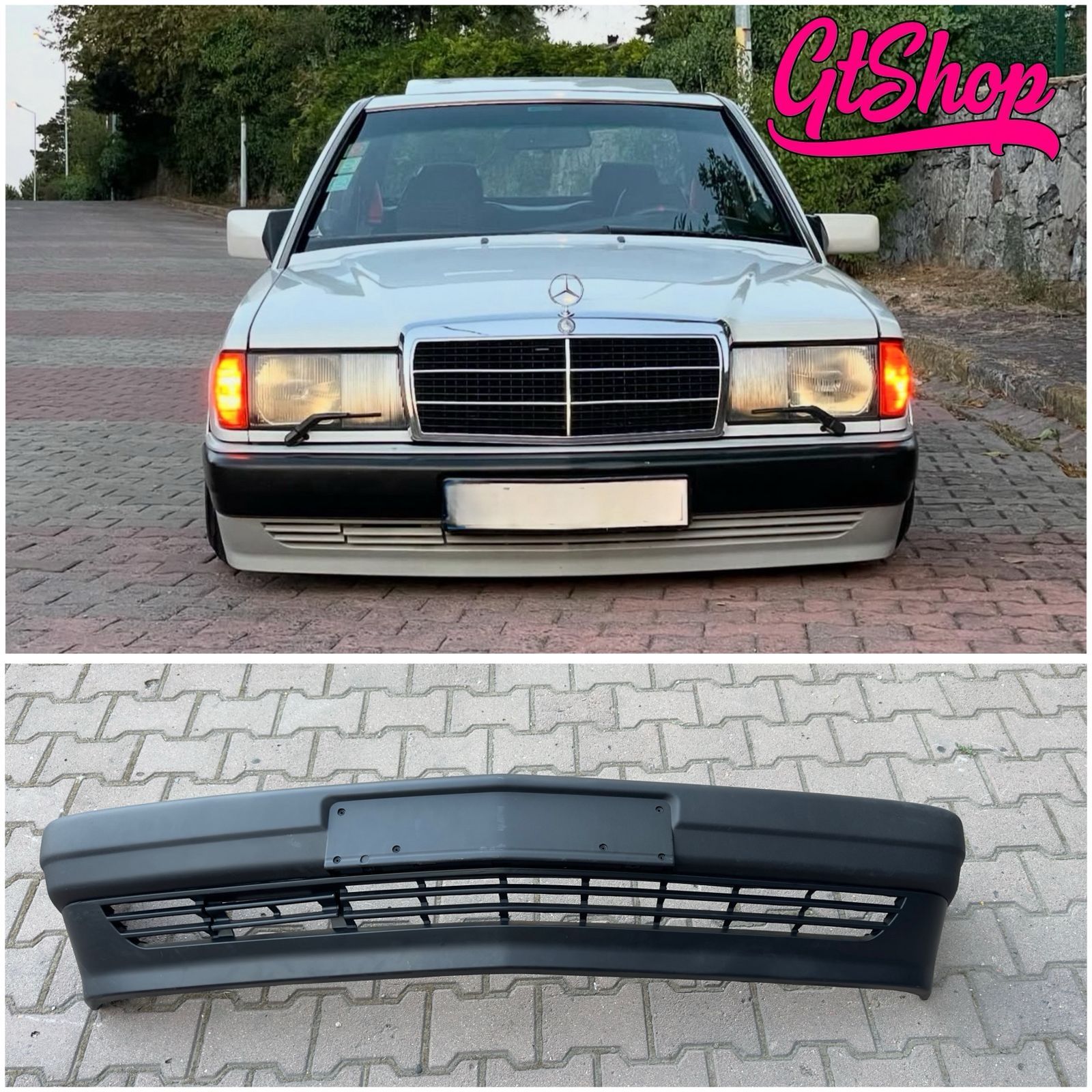 Бампер Мерседес w190 ббс Тайвань передний бампер