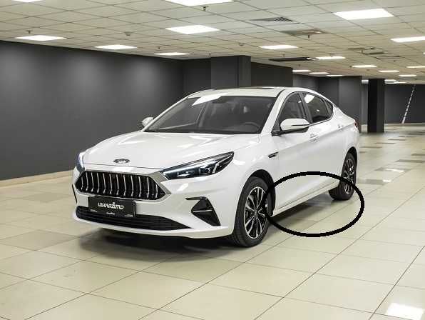 Пороги JAC J7 21-/Жак Ж7 21-