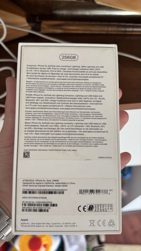 iPhone Xs 256gb Gold