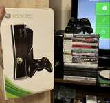Xbox 360 Slim + 47 игр ОТЛИЧНАЯ