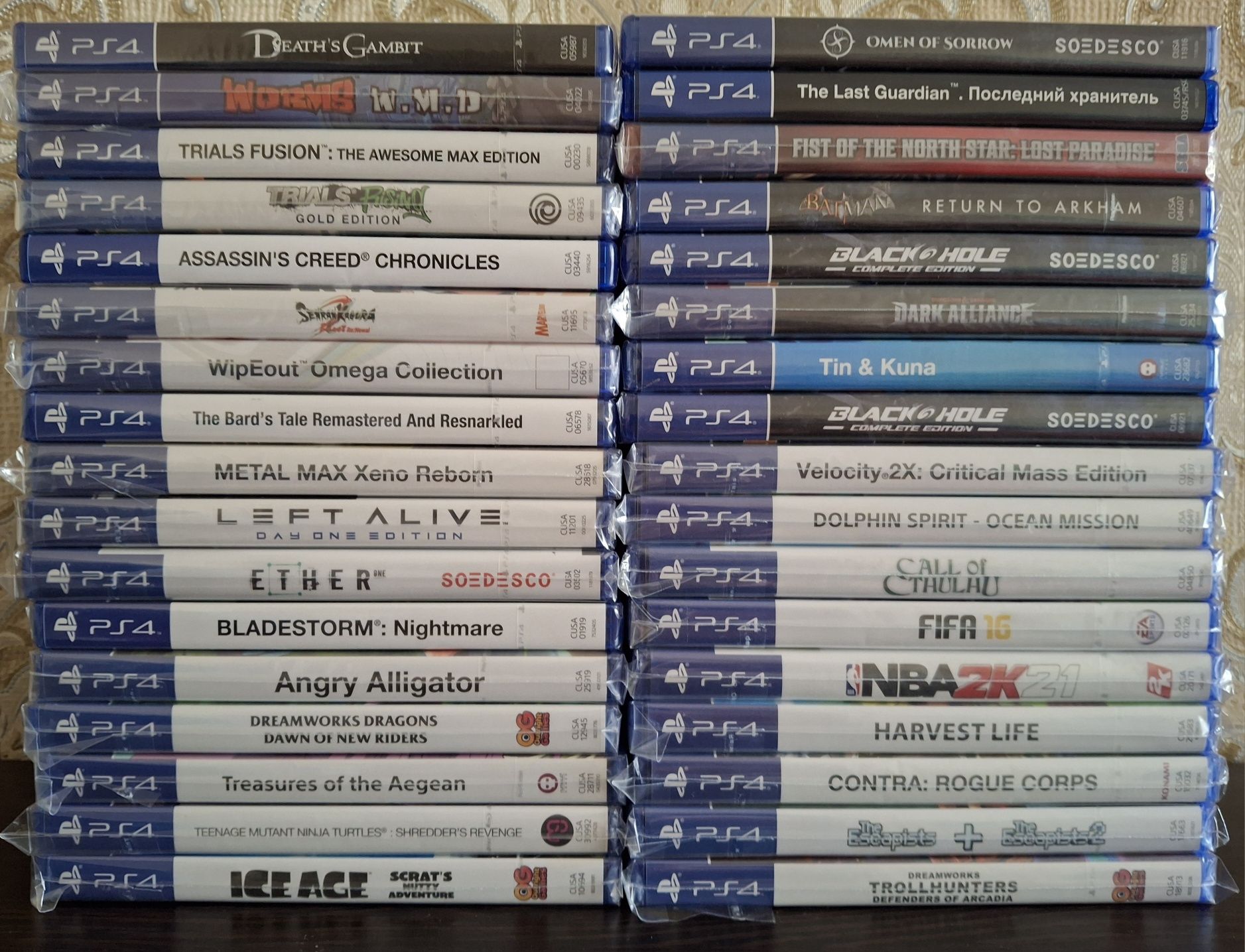 Игры на дисках для приставки Playstation 4 PS4 PS5