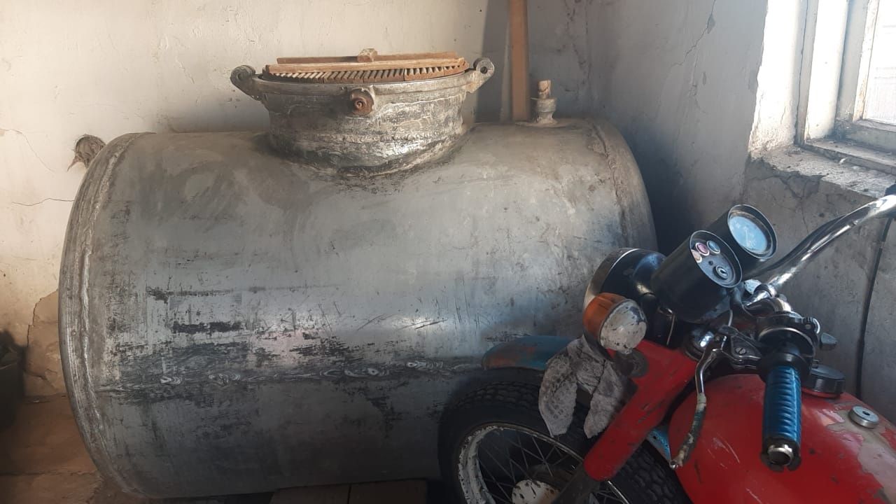 Продам алюминиевую бочку