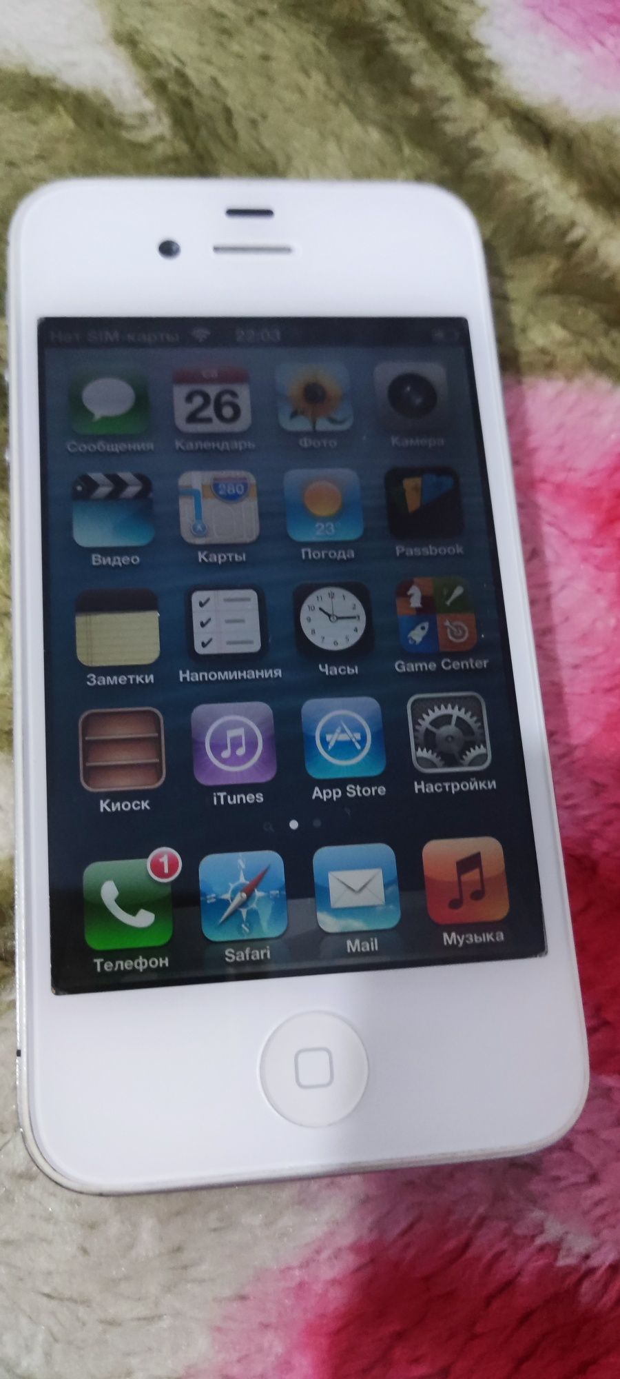 iPhone 4S 16Gb White iOS 6.0.3