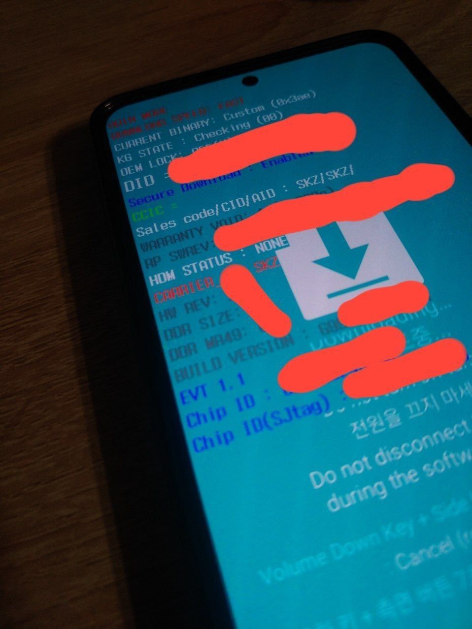 Galaxy S21 8/128 (EVT?)