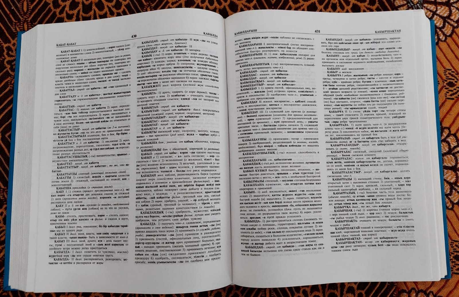Продам казахско-русский словарь