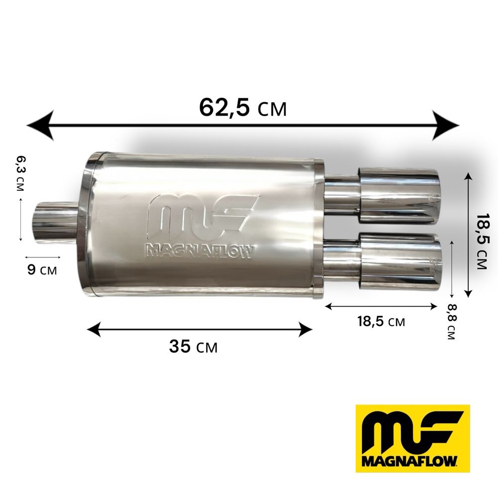 Выхлоп MagnaFlow 1 вход и 2 выхода