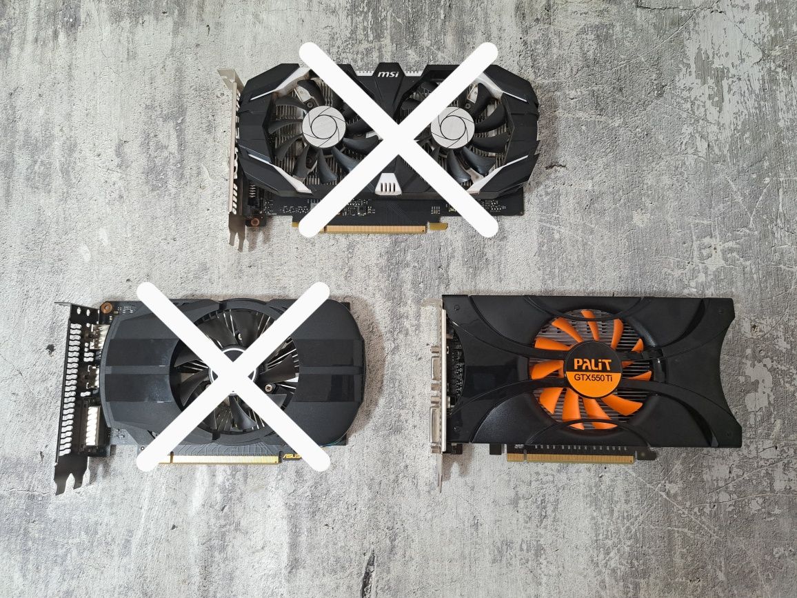 Продам видеокарту GTX 550Ti 1 Gb
