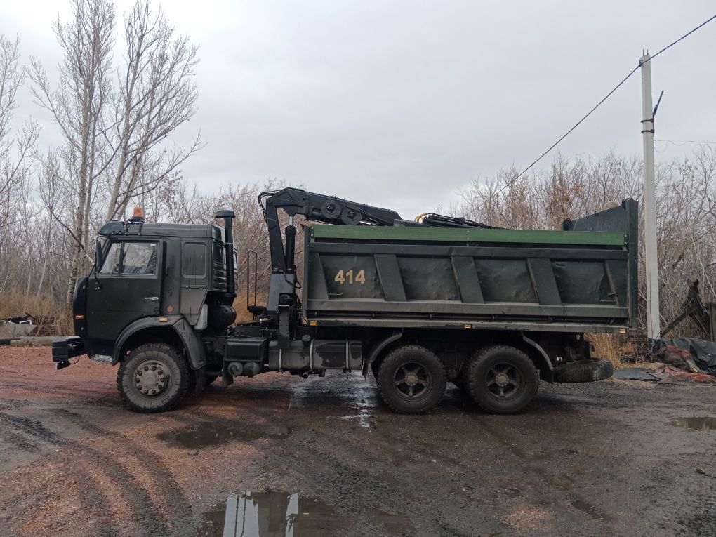 Вывоз мусора КамАЗ самогруз 14 тонн, вывоз снега и мусора .