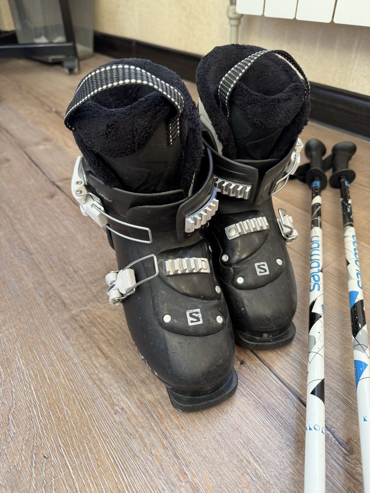 Продам детские ботинки Salomon на 32 р-р