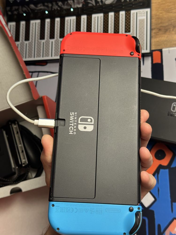 Прошитый Nintendo Switch OLED