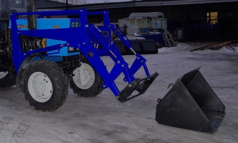 Пку-0.8 на базе МТЗ 80/82, Т-40, ЮМЗ с ковшом 1.8 м шириной (Кокшетау)