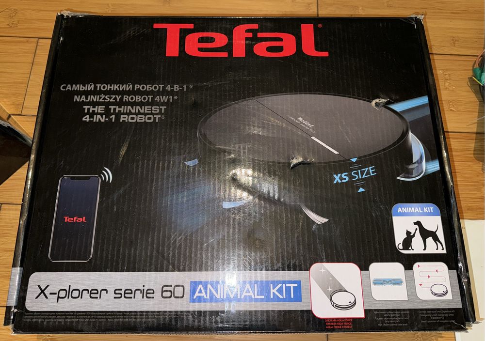 Беспроводной пылесос Tefal X-Force Flex 11.60 и X-plorer Serie 60 бу
