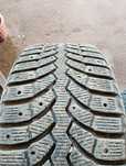 Шины Bridgestone Япония 4 колеса зимние,шипы. 215/55/R17