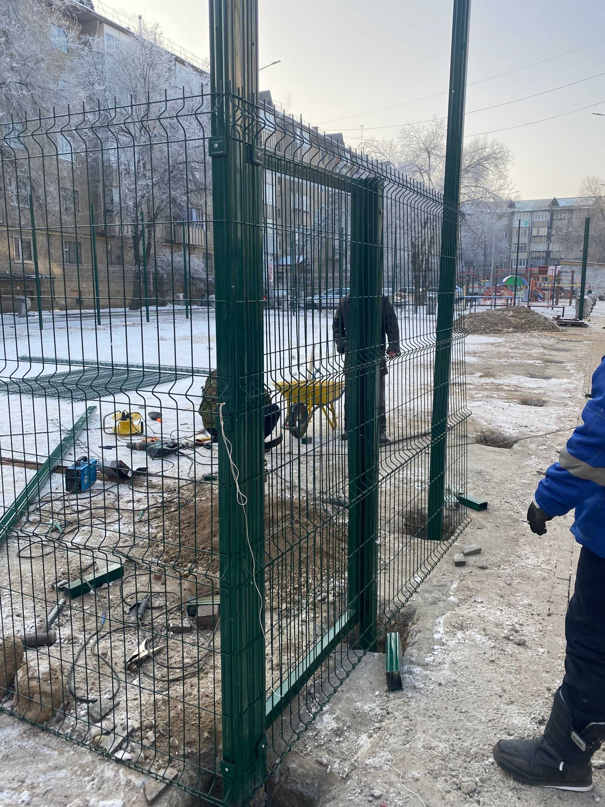 3Д Забор, 3D Ограждение, 3Д Сетка, футбольное поле , спорт площадка