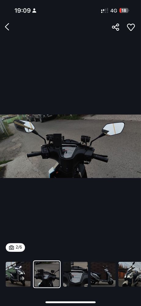 Мопед м8 Venom 150