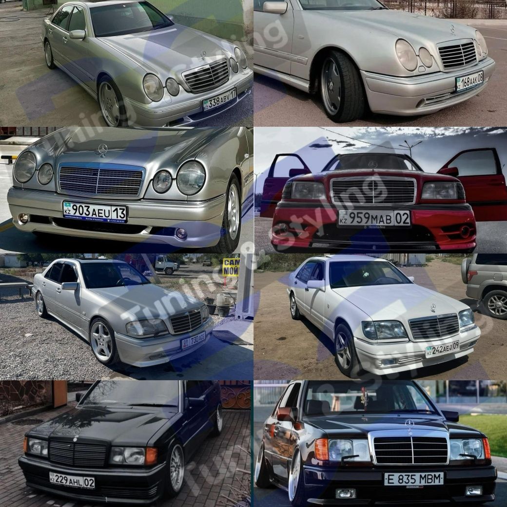 Пороги Бампер Мерседес w124 w210 w202 БМВ е46 е36 е34 е39