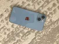 Iphone 14 голубой