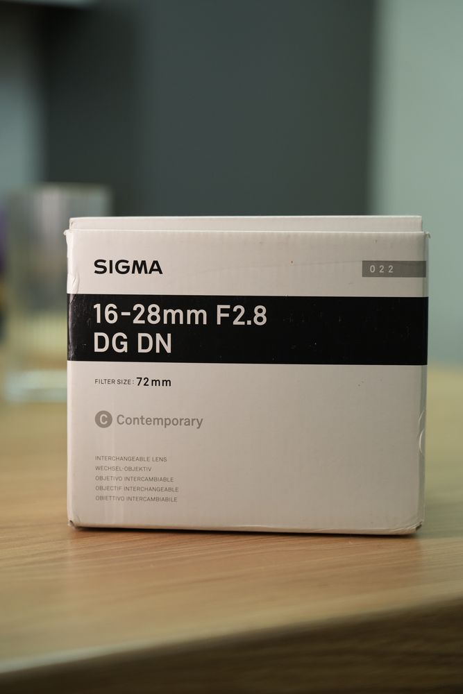 Sigma 16-28 2.8 sony