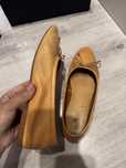 Кожанные балетки Zara
