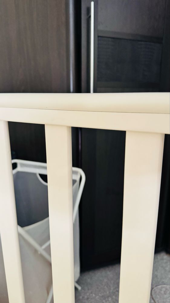 Детская кровать - манеж для новорожденных Veres из бука