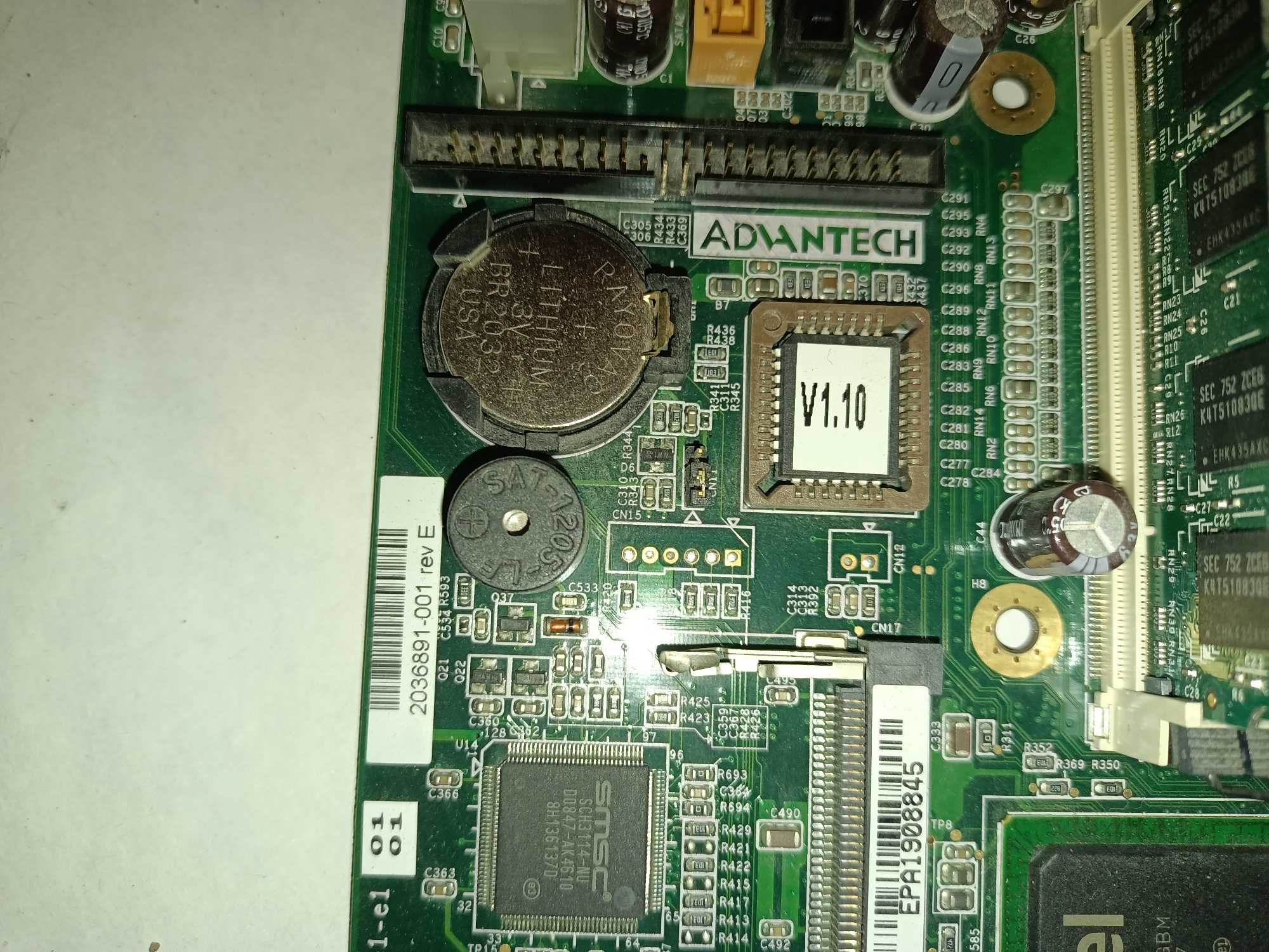 Промышленная материнская плата "Advantech POD-6716".