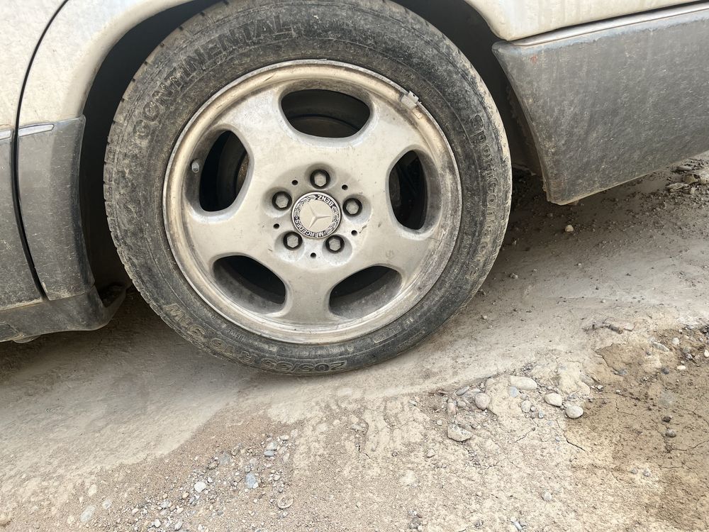 Титана диски на Mercedes