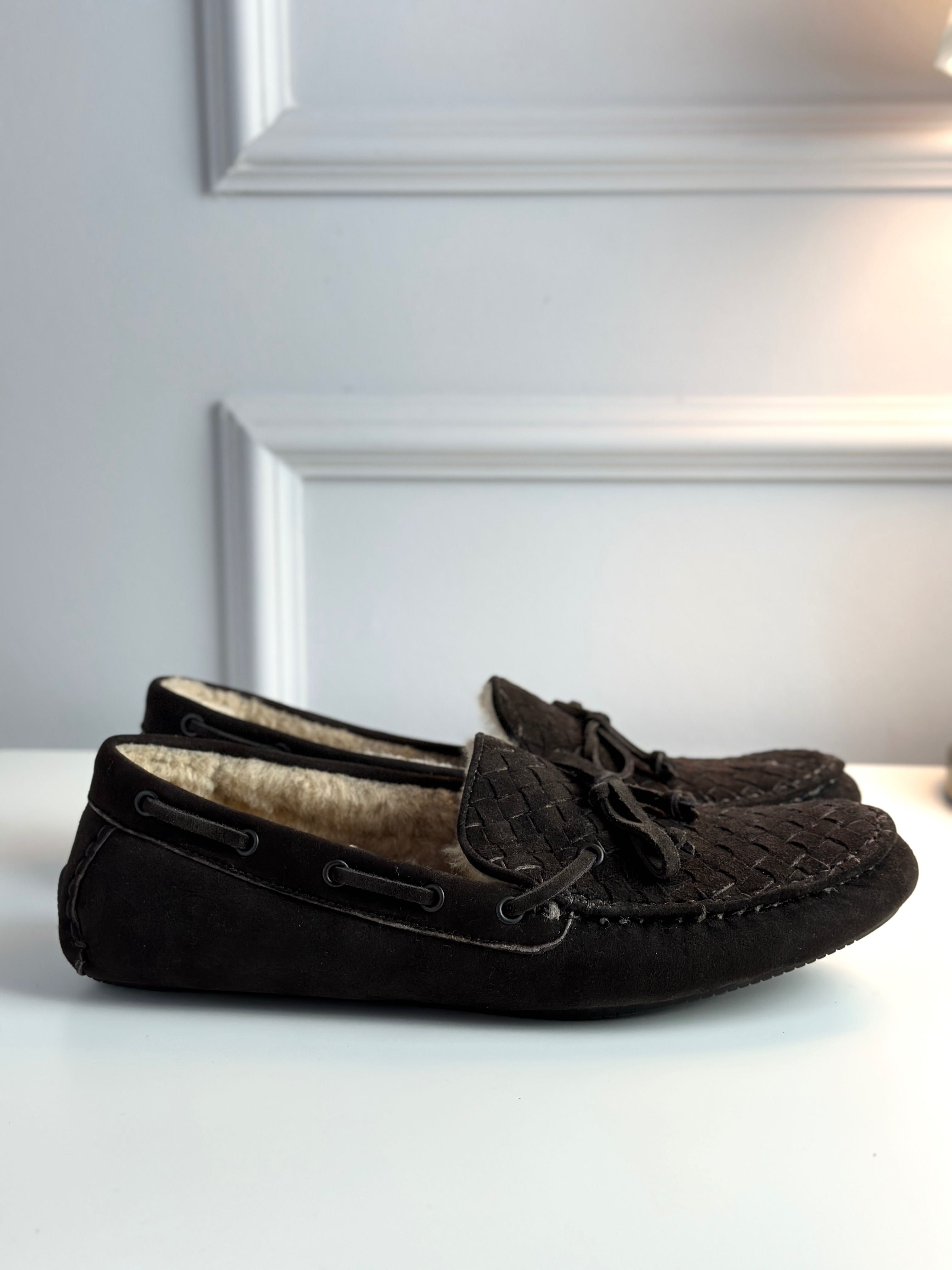 Мужские замшевые мокасины Bottega Veneta
