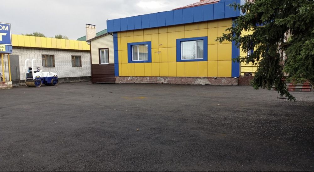 Укладка Асфальта, блалогоустройство, озеленение, тротуар, парковка.