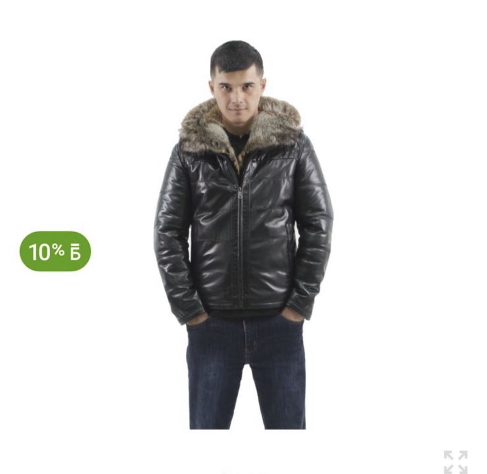 Продам мужскую дубленку