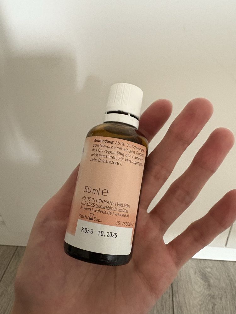 Weleda Масло для кожи интимной области новый