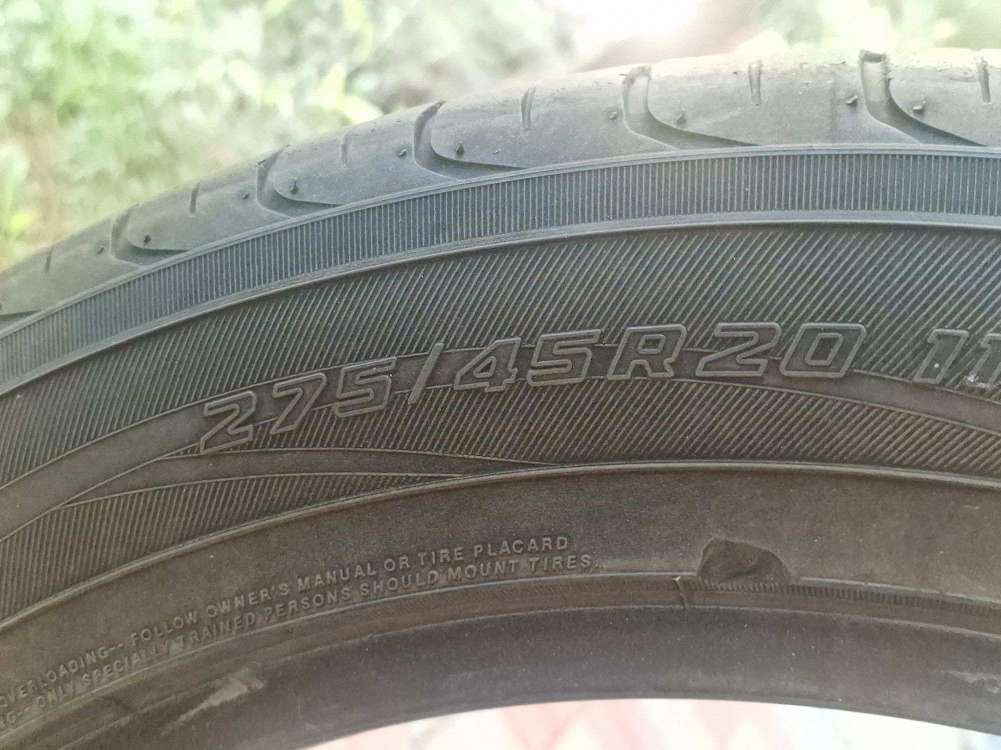 Продам шины летние комплект