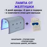Сдам в аренду фотолампы от желтухи!!!