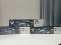 Картридж струйный HP 913A Желтый, Голубой, Пурпурный