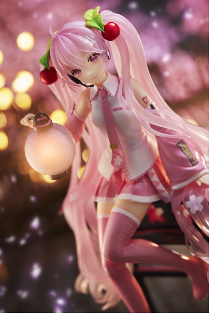 Хацунэ мику-Сакура мику TAITO AMP+ prize figure аниме фигурка