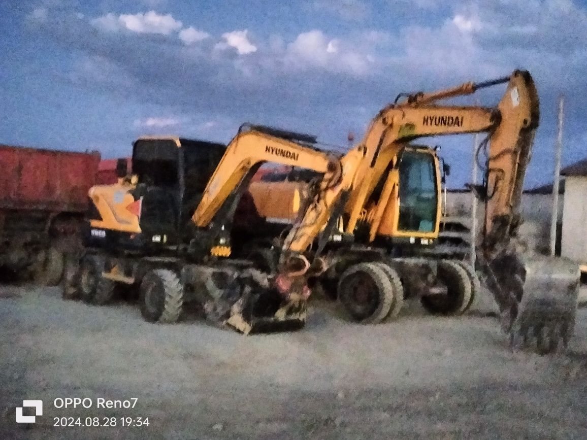 Снос демонтаж экскаватор hyundai 140 robex кусачка гидромолот