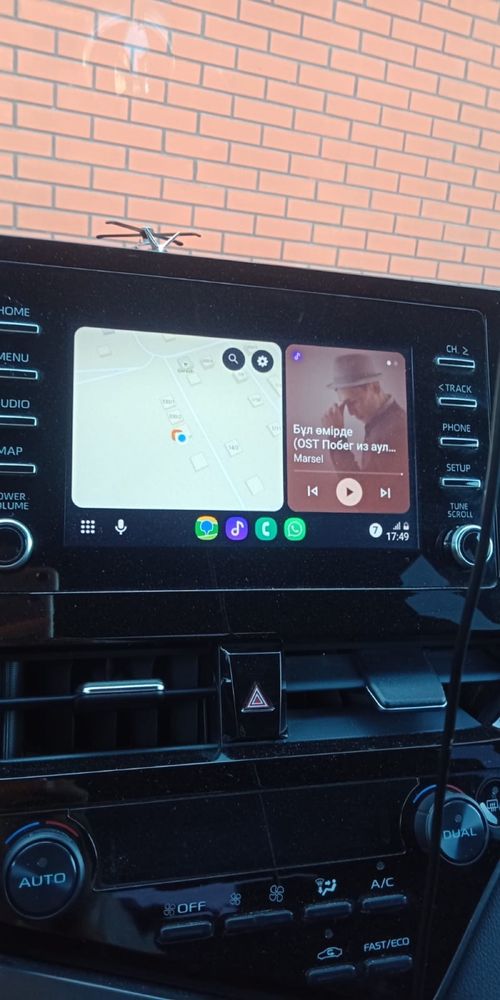 Установка  приложения андройд на авто Apple Car Play
