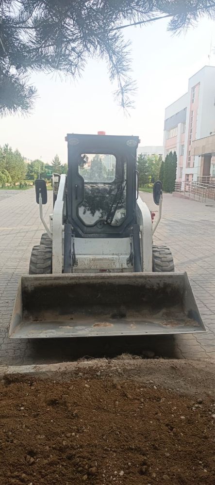 Аренда минипогрузчика бобкат bobcat услуги, землянные работы, вывоз