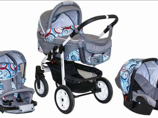 Детская коляска happych aviator (3 в 1) Польша
