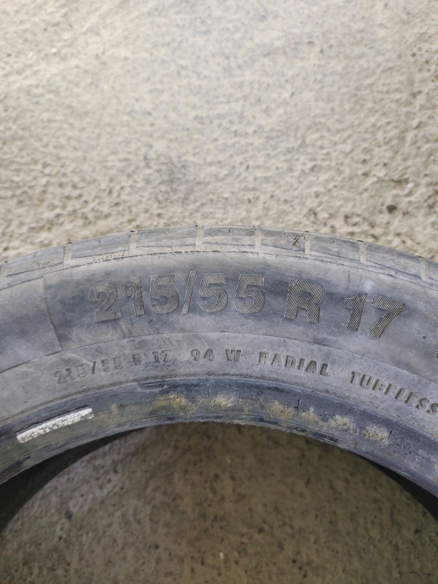 Летние шины 215/55/17