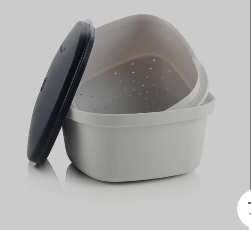 Миска-дуршлаг Tupperware Термосервирователь 23 см пластик, 3 л 2 шт