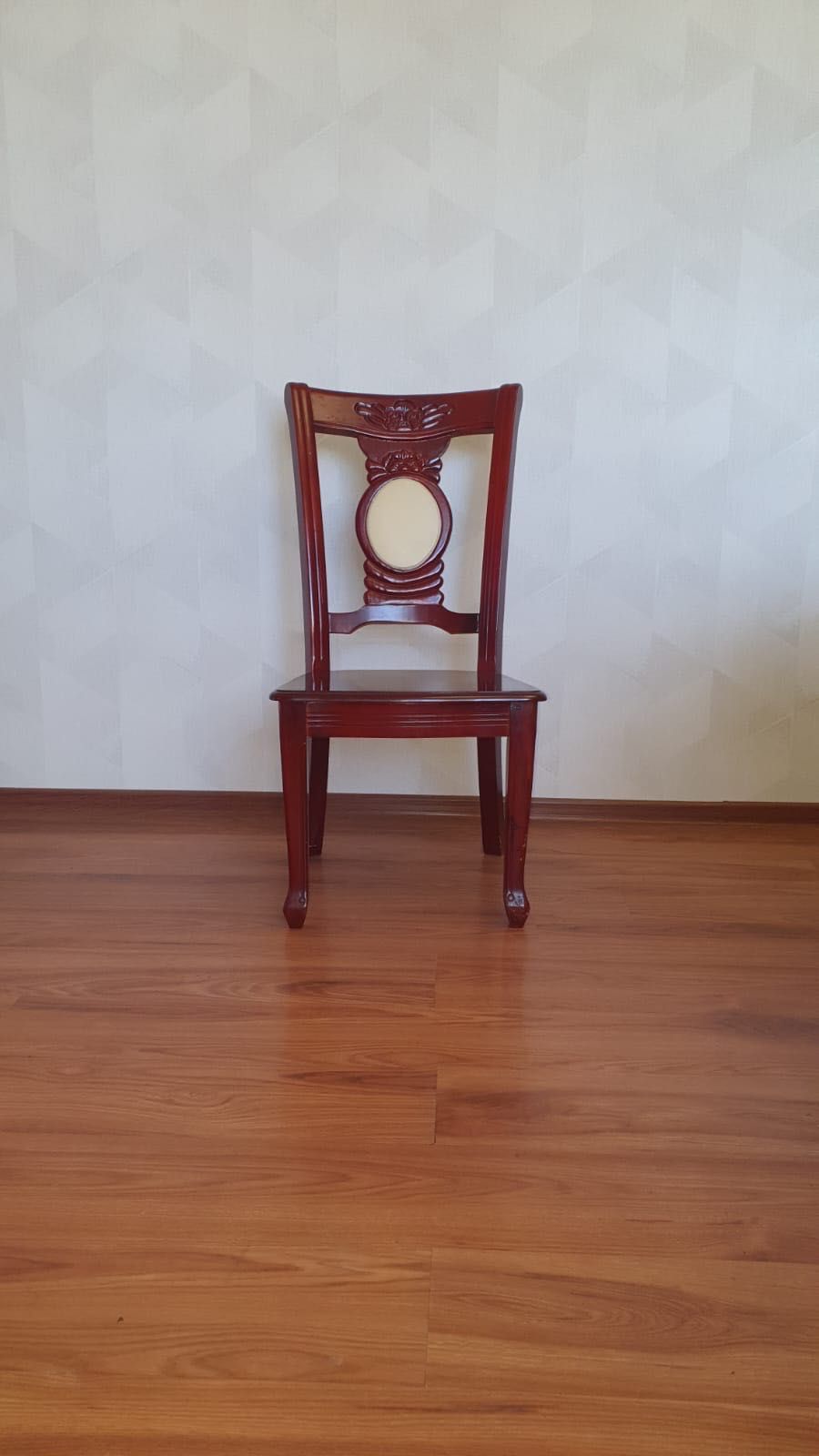 Стол мраморный + 6 стульев