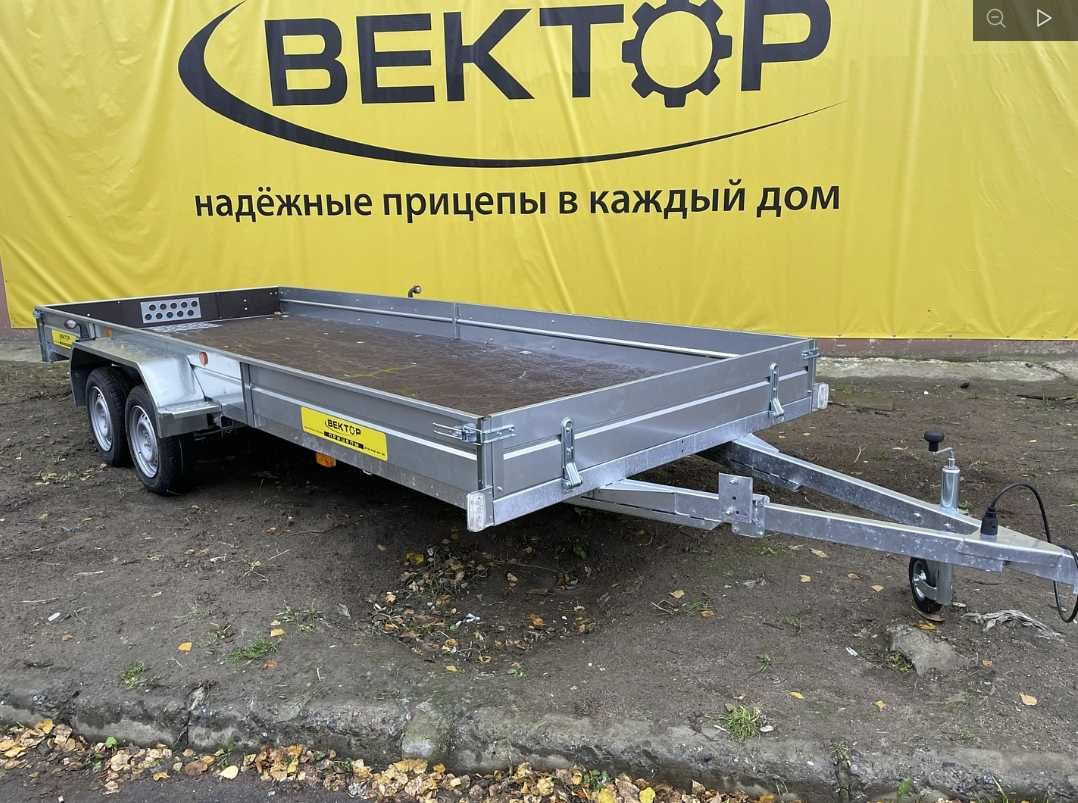 Прицеп ВЕКТОР 81013Е 5.0, кузов 5,0х1,8, рассрочка Каспий, РБК