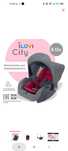 Автокресло iLovi City 0+ (до 13 кг) Graphite Red серый, красный