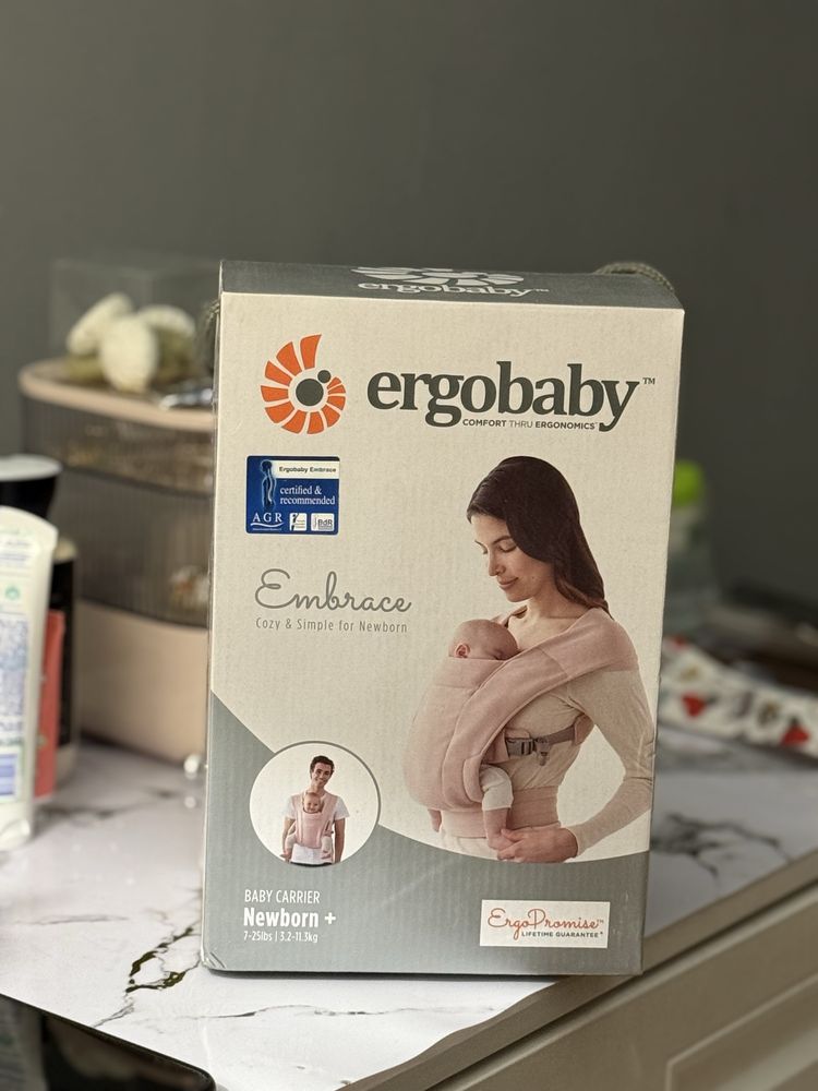 срочно продам ergobaby embrace эргорюкзак оригинал